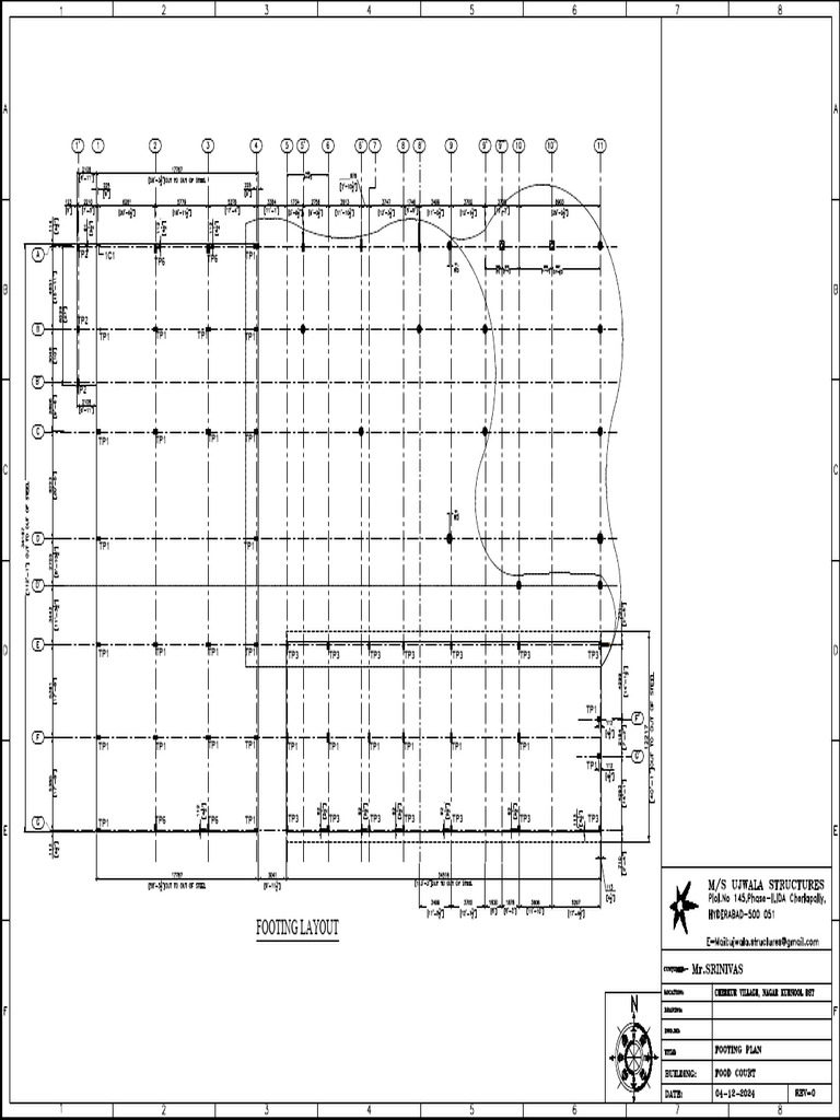 Footing Layout Design Guide | PDF