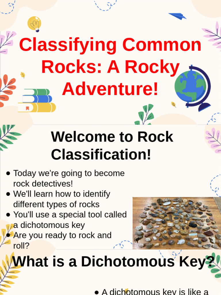 Rock Classification Guide for Kids | PDF | Rock (Geology) | Igneous Rock
