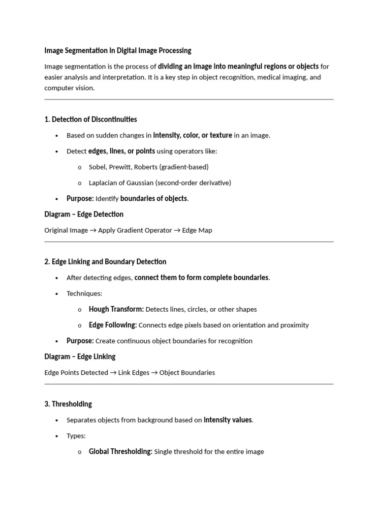 Image Segmentation Techniques Overview | PDF | Image Segmentation ...