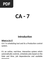 CA7 Command Cheat Sheet | PDF