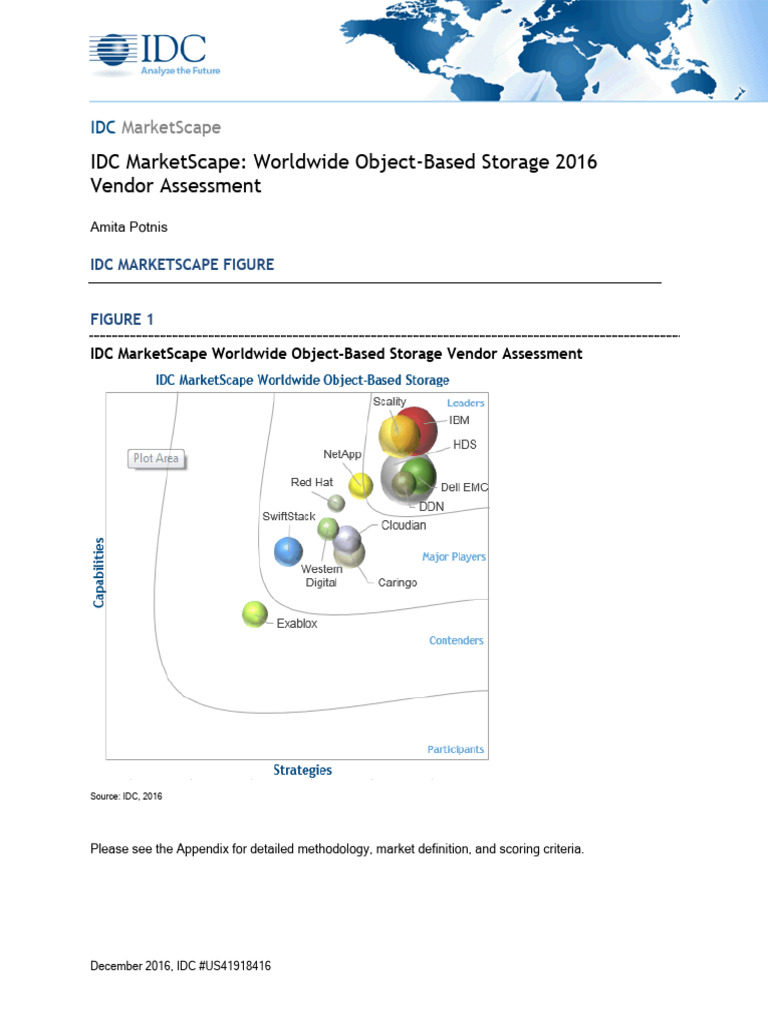 2016 Worldwide Object-Based Storage Assessment | PDF | Cloud Computing ...