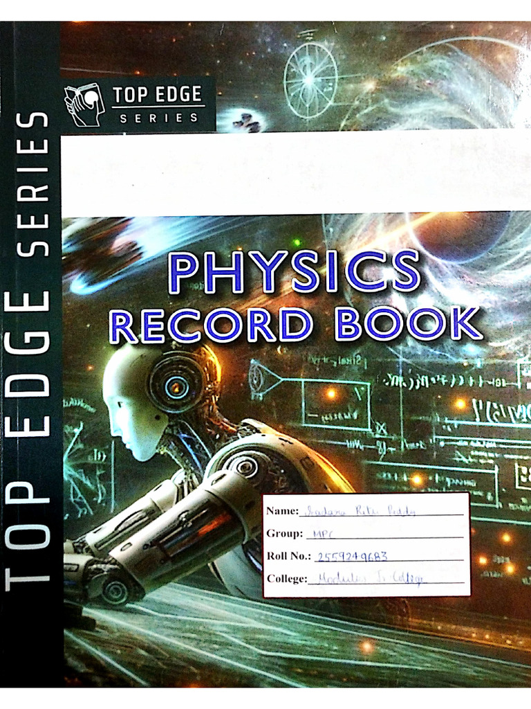 Physics Record Book | PDF