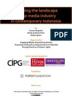 Mapping the Landscape of Media Industry in Contemporary Indonesia