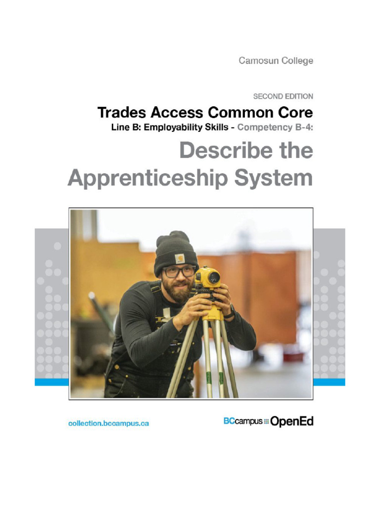 Apprenticeship System Overview Guide | PDF | Apprenticeship | Journeyman