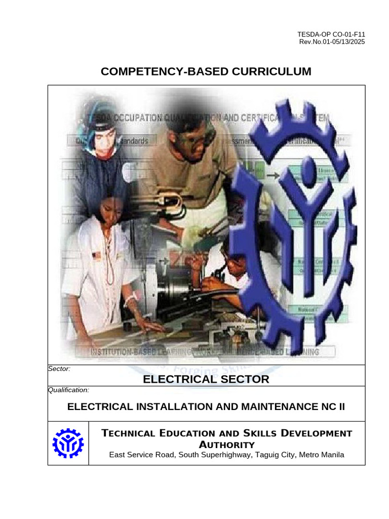 Electrical Installation & Maintenance NC II | PDF | Occupational Safety ...