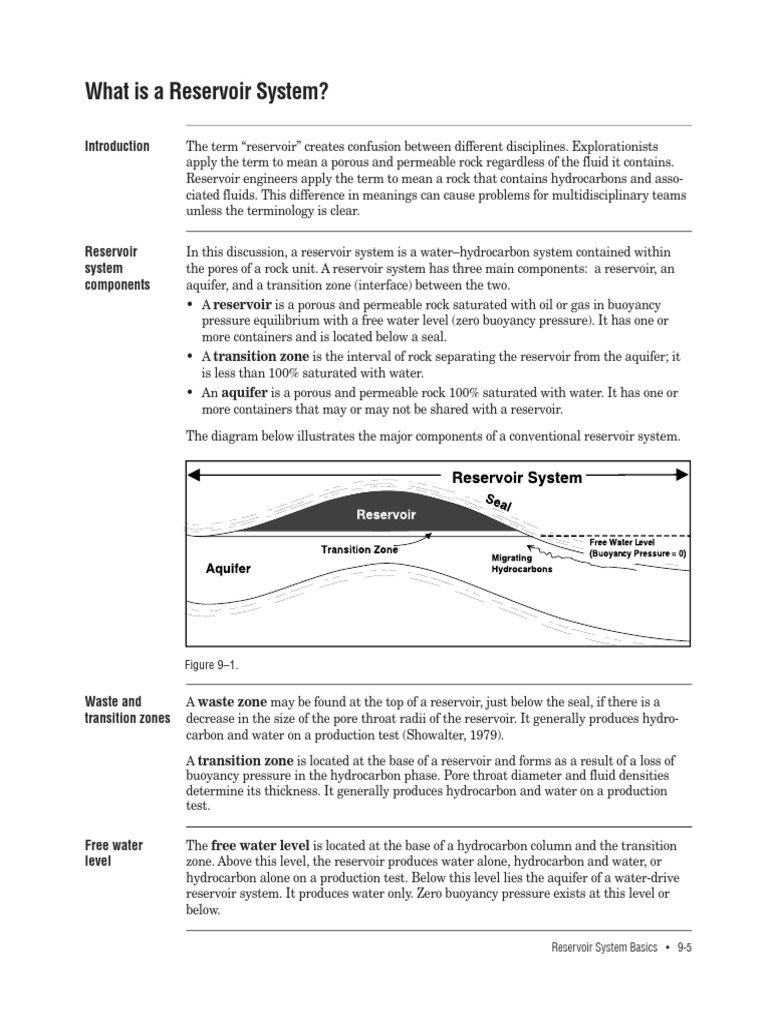 reservoir | PDF | Petroleum Reservoir | Porosity