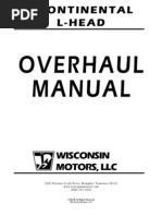 Continental L Head Overhaul