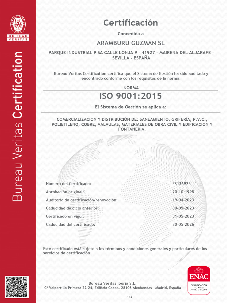 Iso 9001-2015 | PDF