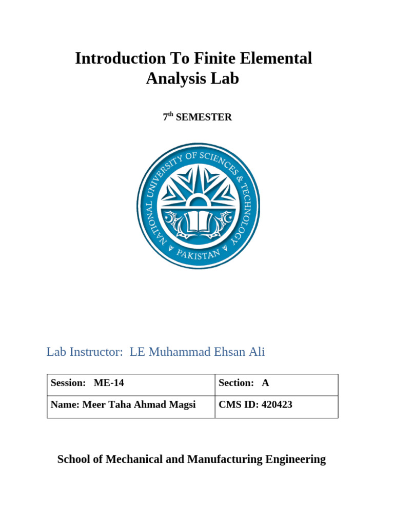 Finite Element Analysis of Heat Transfer | PDF | Heat Transfer | Heat