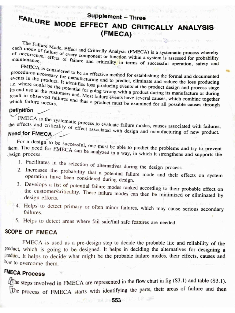 FMECA | PDF