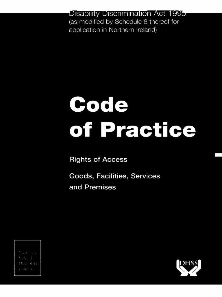 Disability Discrimination Act 1995 | PDF