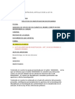 Ejemplo de Proceso Disciplinario Para Fabio Como Presidente Del Comite Disciplinario