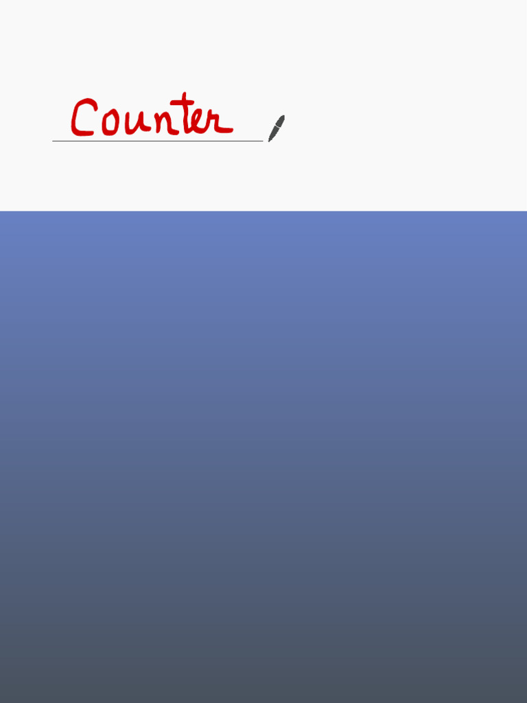 Types and Functions of Digital Counters | PDF | Telecommunications ...