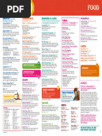 PGL Food Menu Highlights 2024 | PDF | Hamburgers | French Fries