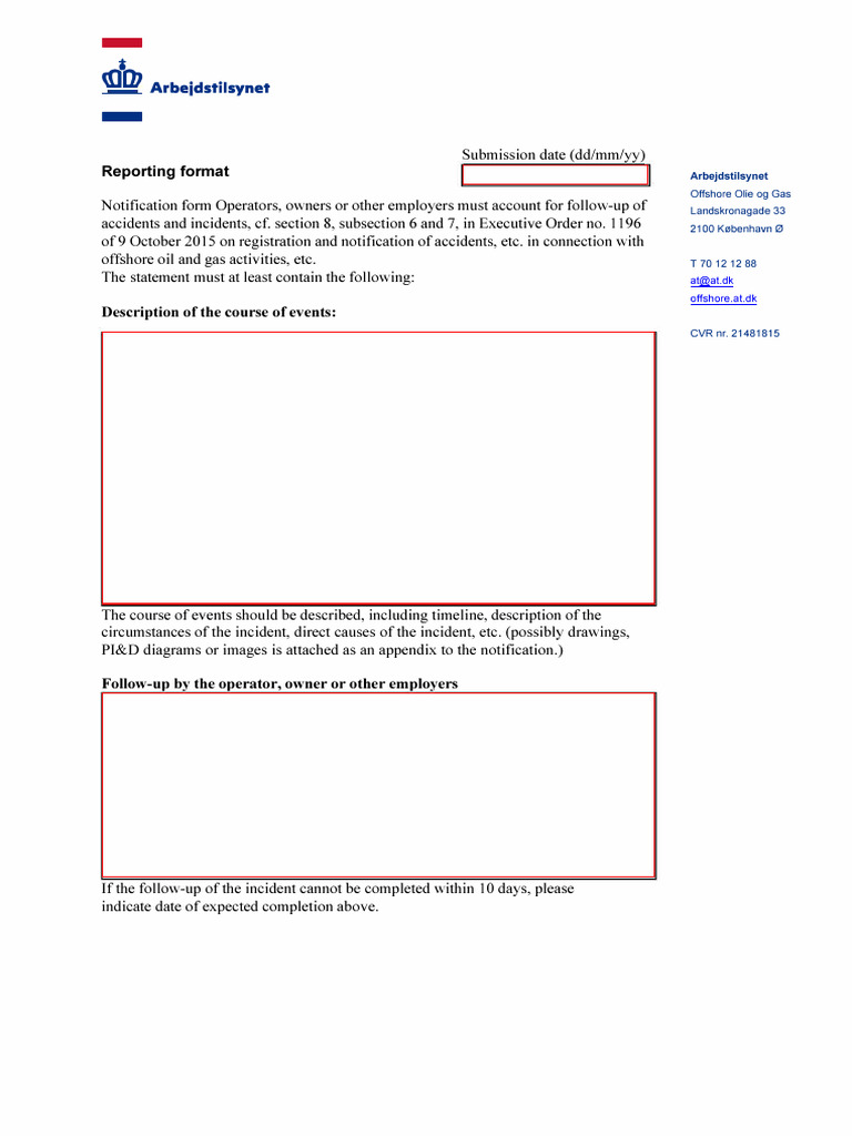 Offshore Oil & Gas Incident Reporting Guide | PDF | Blowout (Well Drilling)