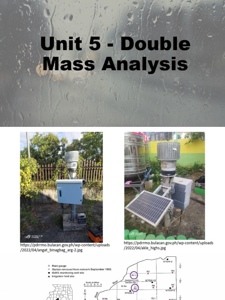 Double Mass Analysis for Gage Consistency | PDF
