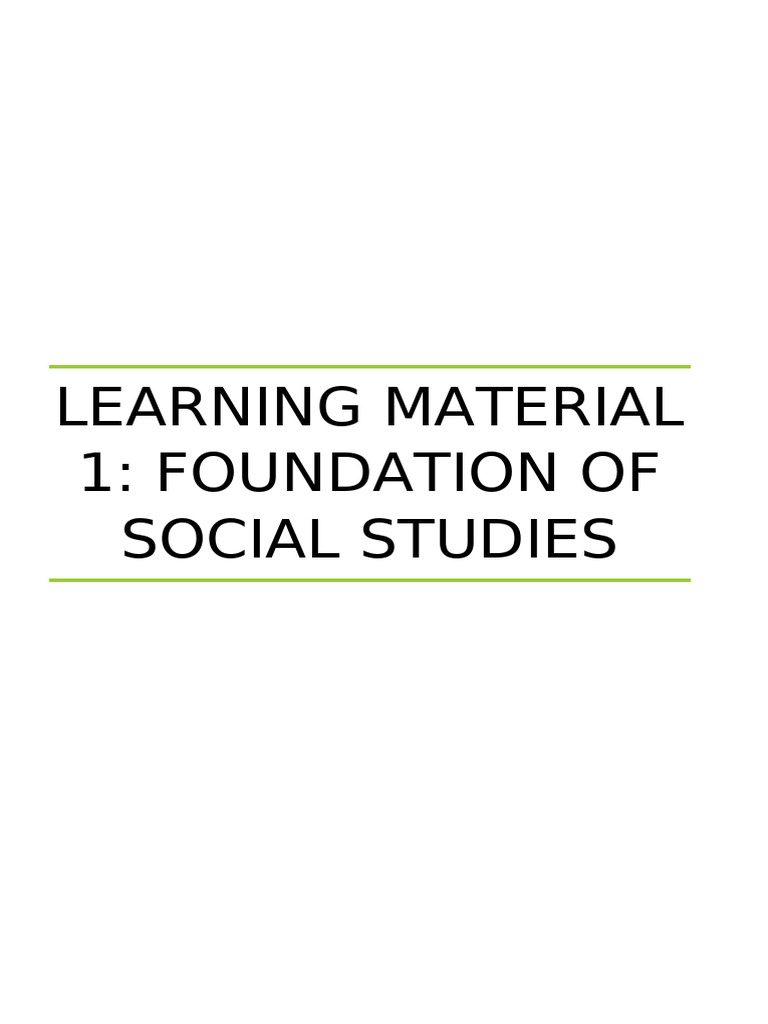 Understanding Social Sciences Overview | PDF | Social Sciences | Science