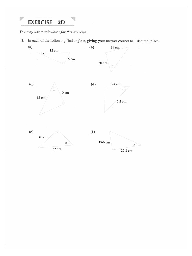 Exercise 2D | PDF