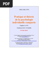 Alfred Adler - Pratique Et Théorie de La Psychologie Individuelle 1