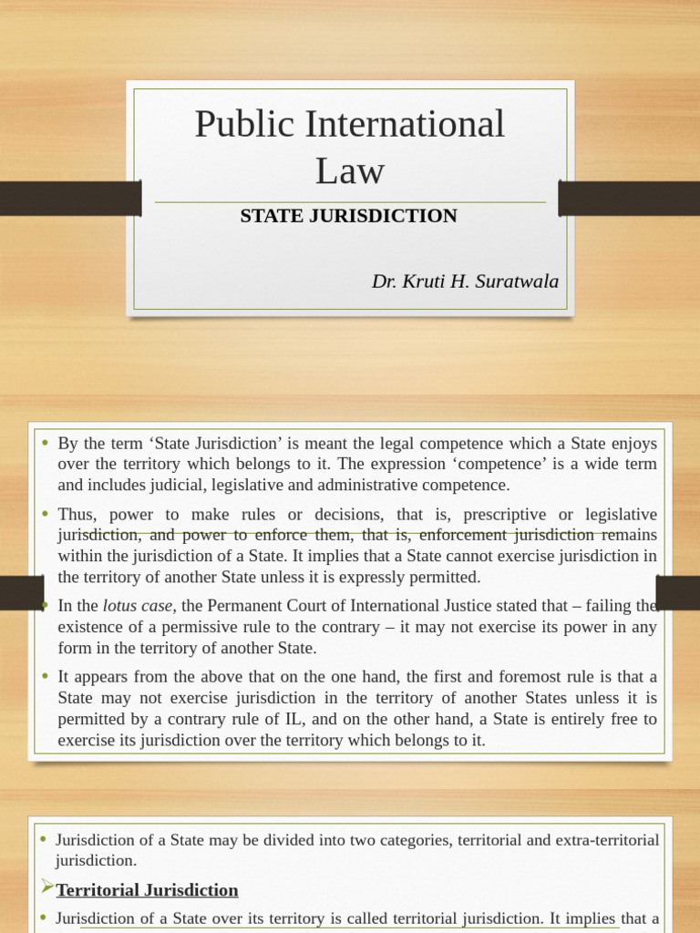 Module 7 State Jurisdiction | PDF | Territorial Waters | Exclusive ...