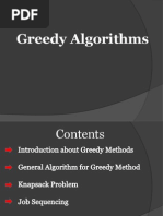 Greedy Methods