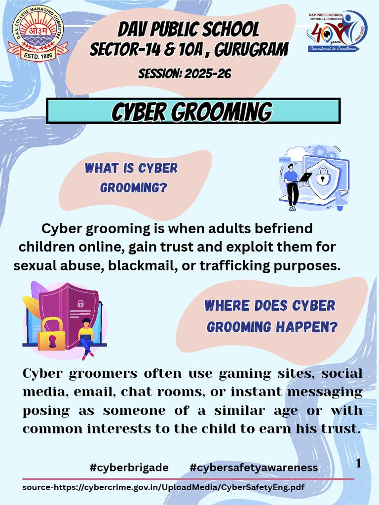 Cyber Safety Newsletter - Cyber Groooming | PDF | Crimes | Crime & Violence