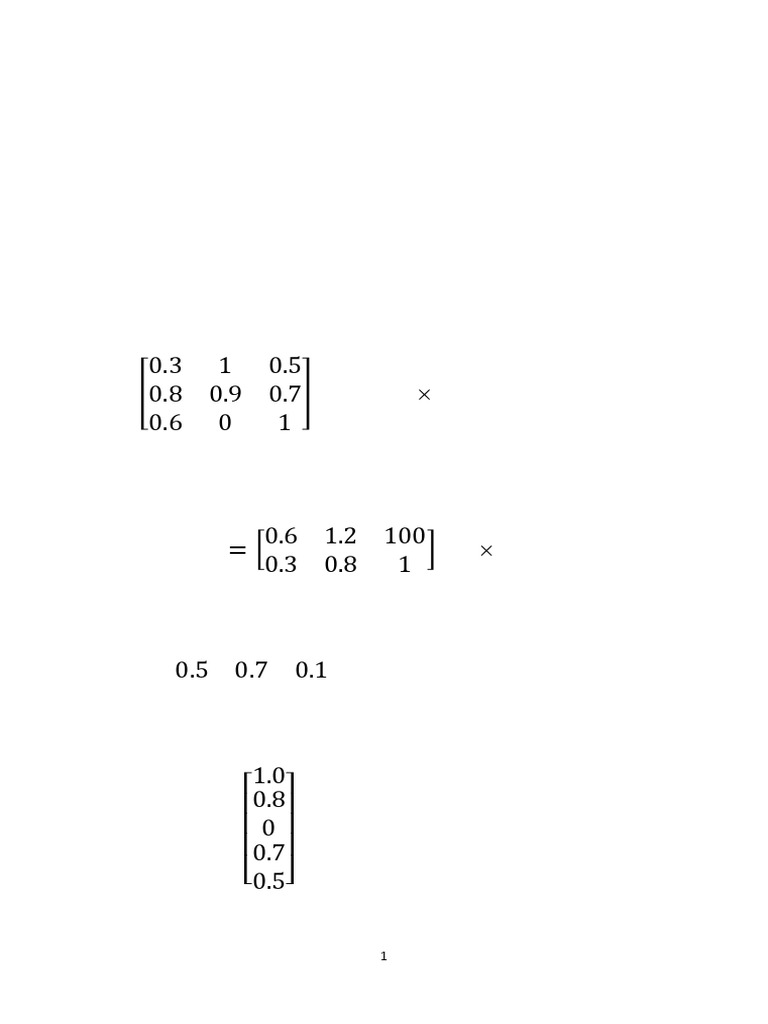 Unit 8 Fuzzy Matrix | PDF