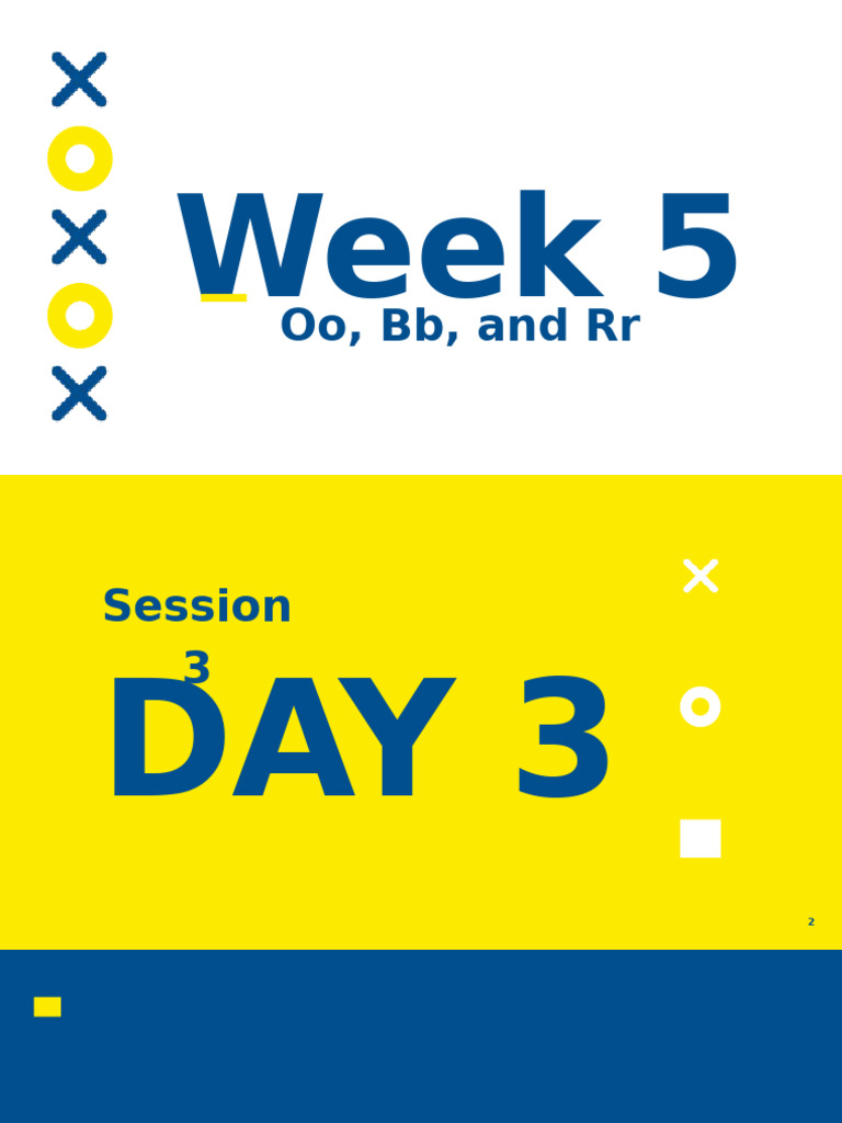 ENGLISH - WEEK 5 (Session 3) | PDF