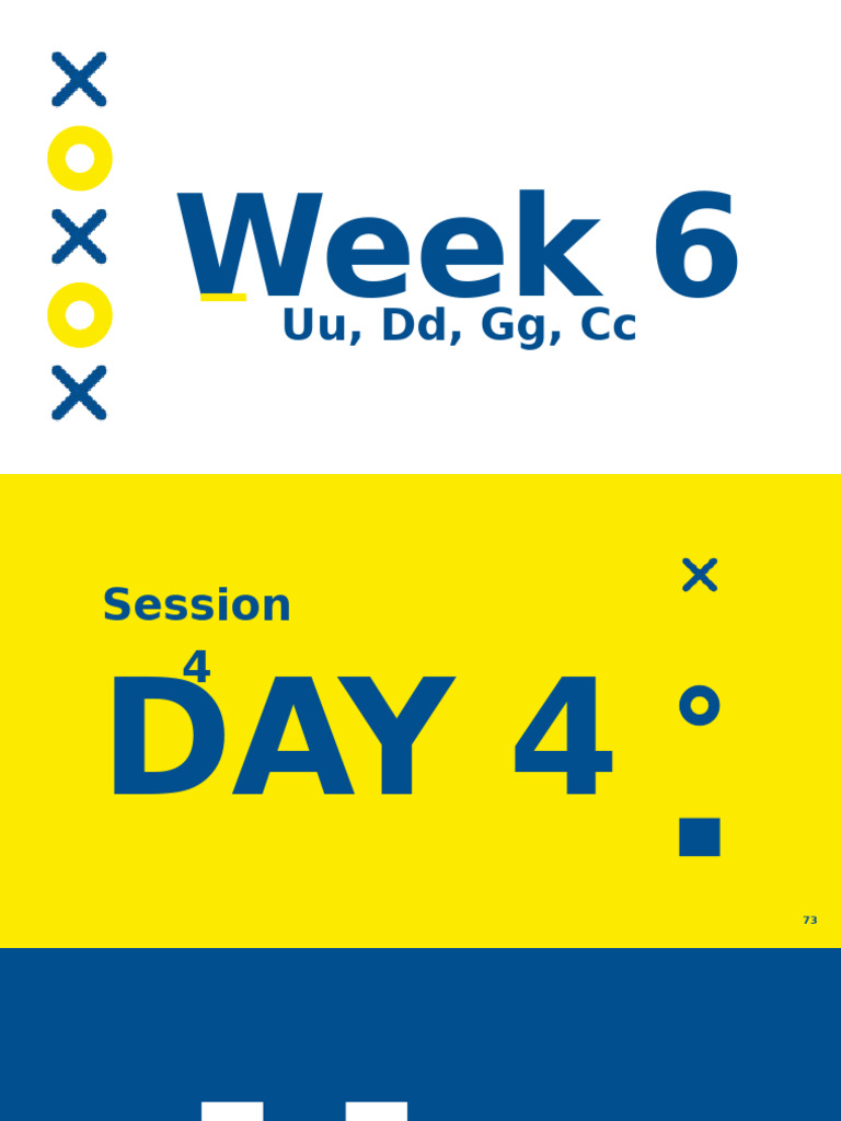 English - Week 6 (Session 4) | PDF