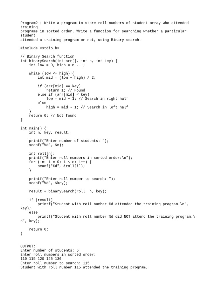 DS Program 2 | PDF