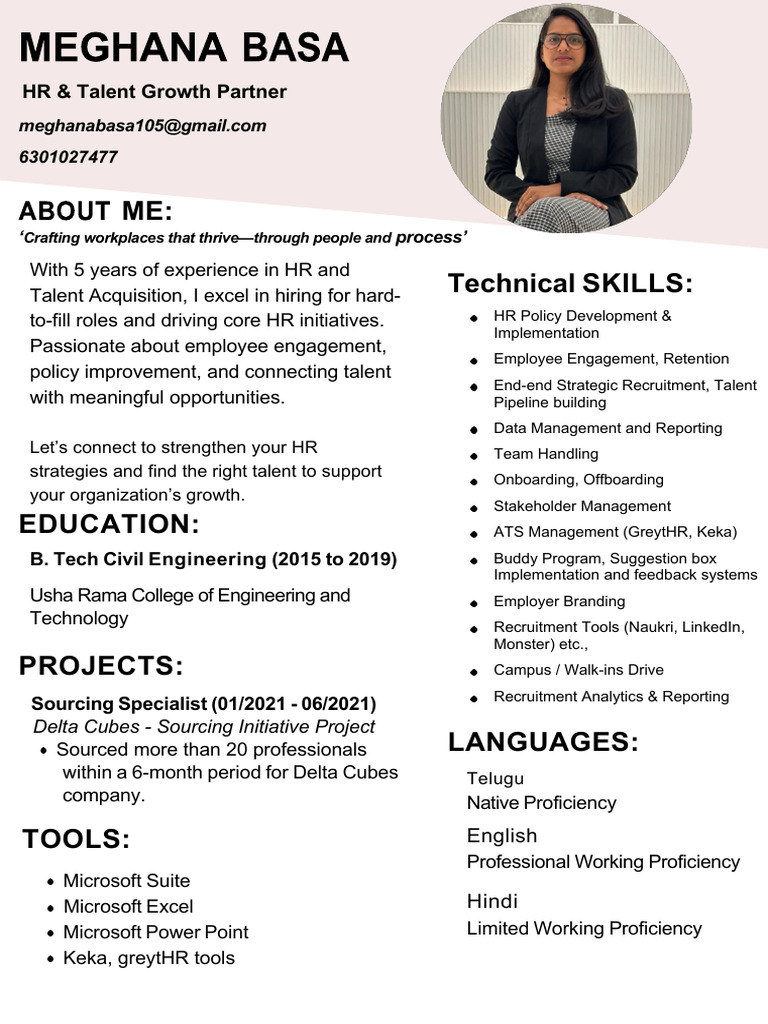 HR and Talent Acquisition Expert Profile | PDF | Recruitment | Business