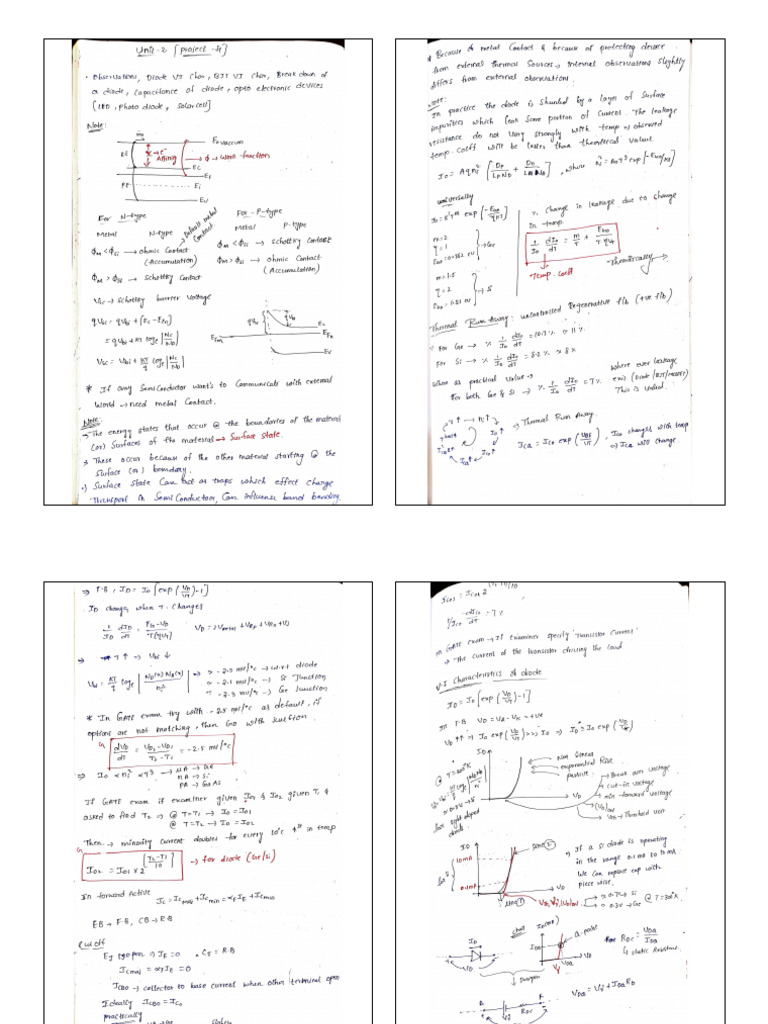BJT Short Notes | PDF
