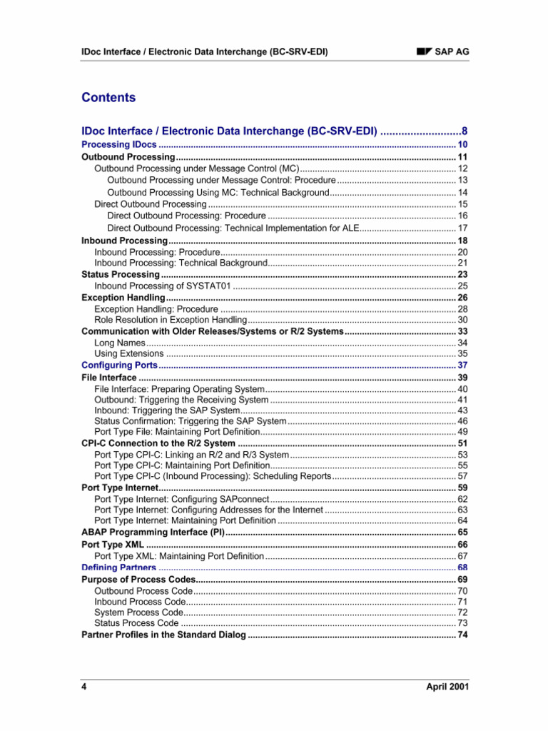 Sap Ag Idoc | PDF