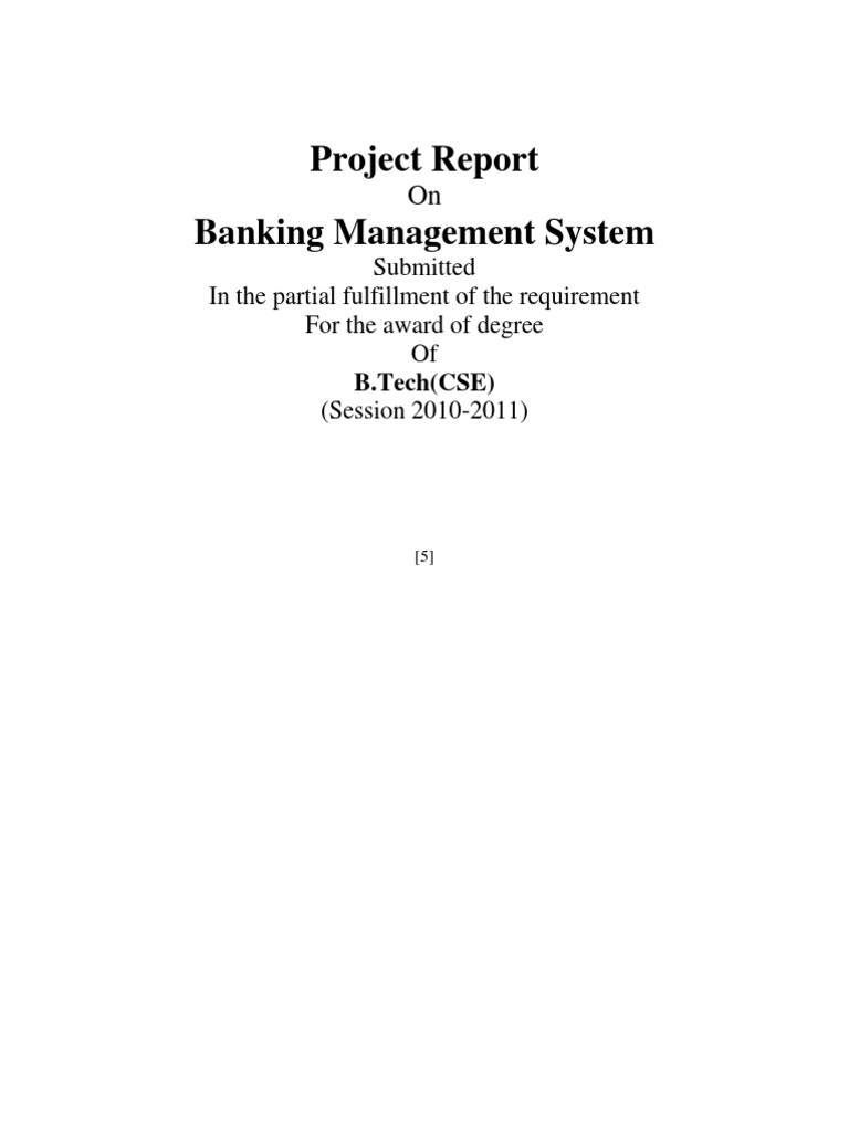 Banking Management System | PDF | Java (Programming Language) | C ...