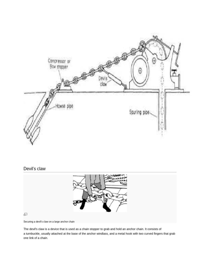 Hawse Spurling Pipe | PDF