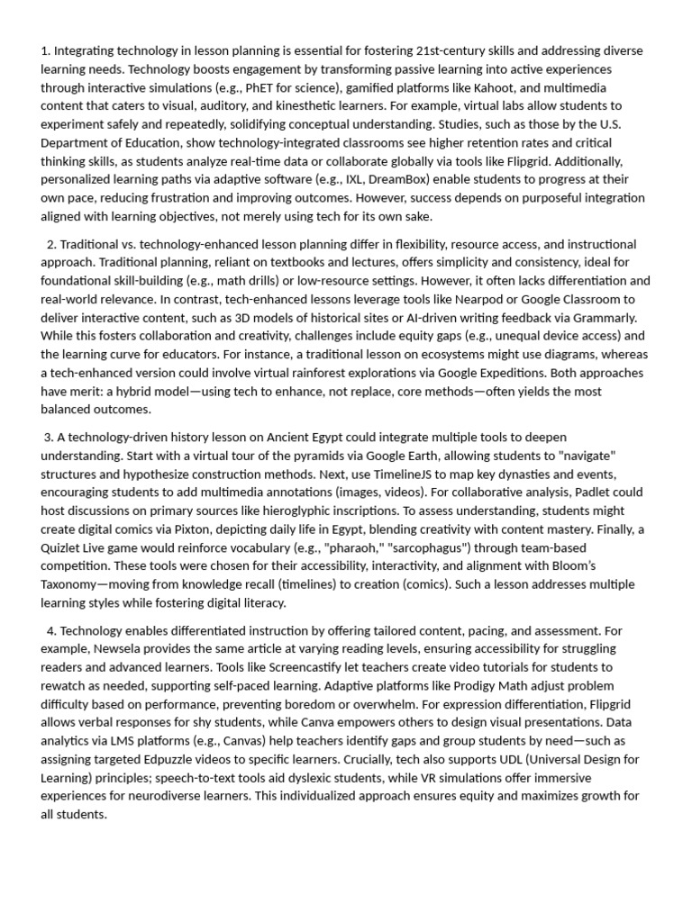 Activity 1 in Module 2 (Answer) | PDF | Learning | Multimedia