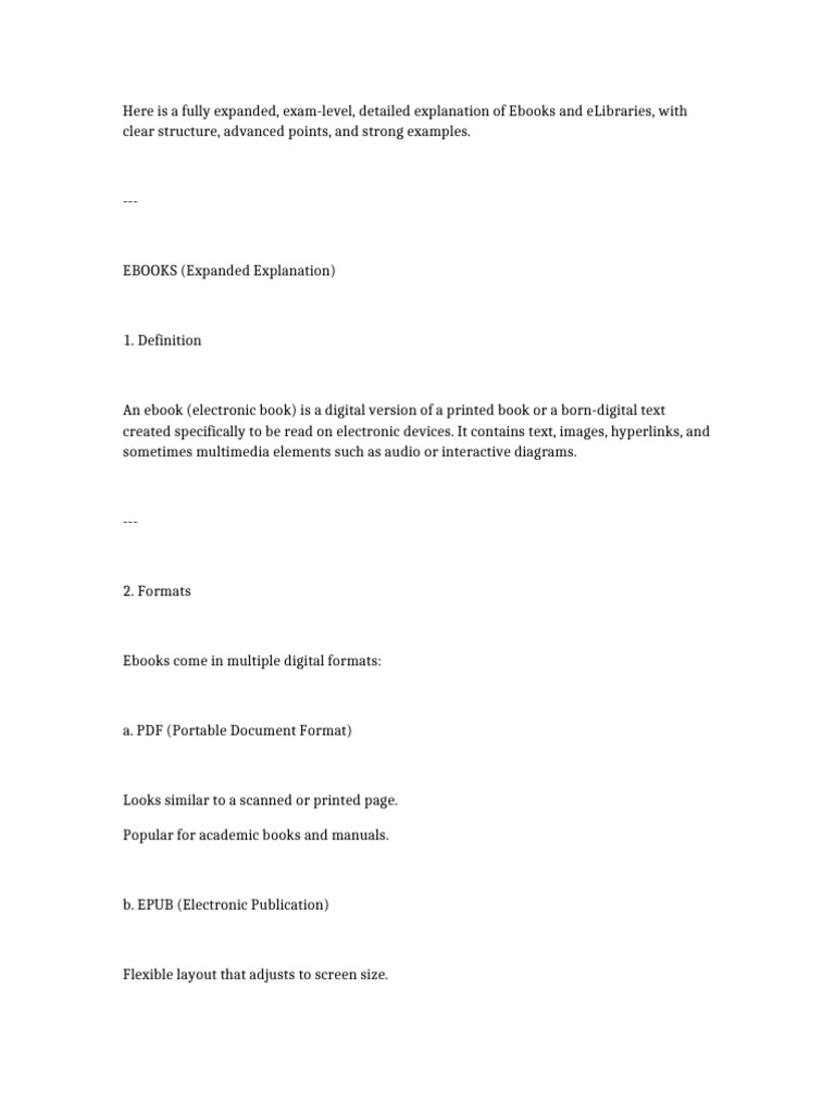 eBooks and ELibraries | PDF | Amazon Kindle | Libraries