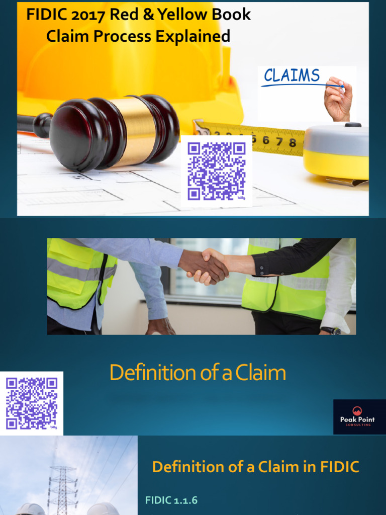 FIDIC Claim Process Overview | PDF | Justice | Crime & Violence