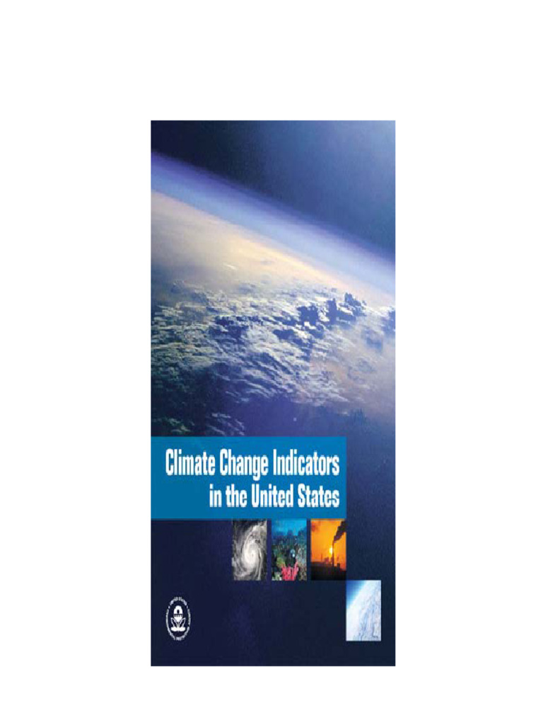 U.S. Climate Change Indicators Overview | PDF | Greenhouse Gas ...