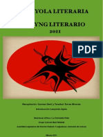 Boyng Literario 2011, antologia de poetas jovenes de Mexico y cuentistas