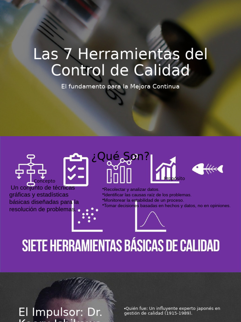 7 Herramientas Clave de Control de Calidad | PDF