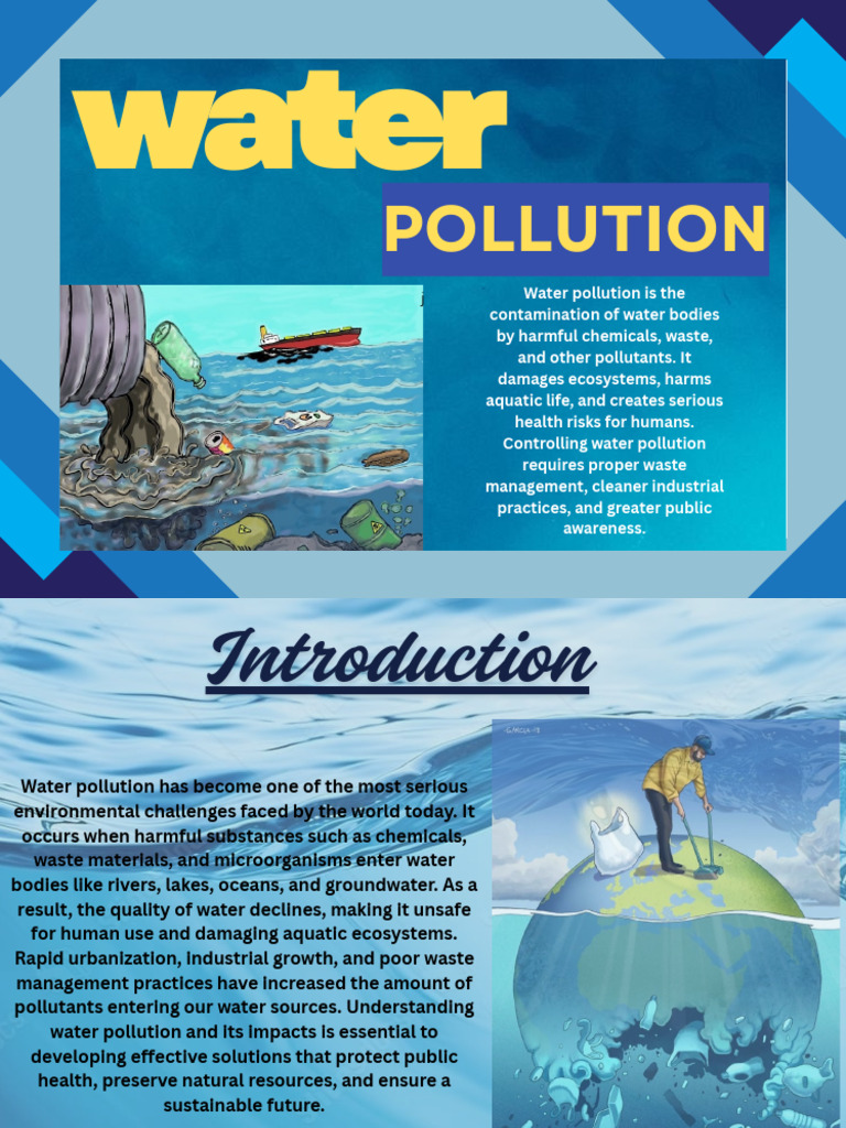 Understanding Water Pollution Causes | PDF | Water Pollution | Oil Spill