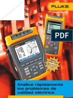 FLUKE 434 Analizador