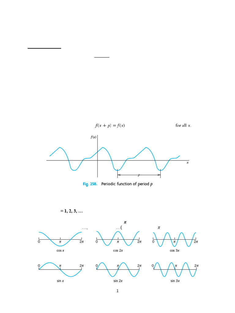 Ch 5 Fourier Series | PDF | Trigonometric Functions | Fourier Series