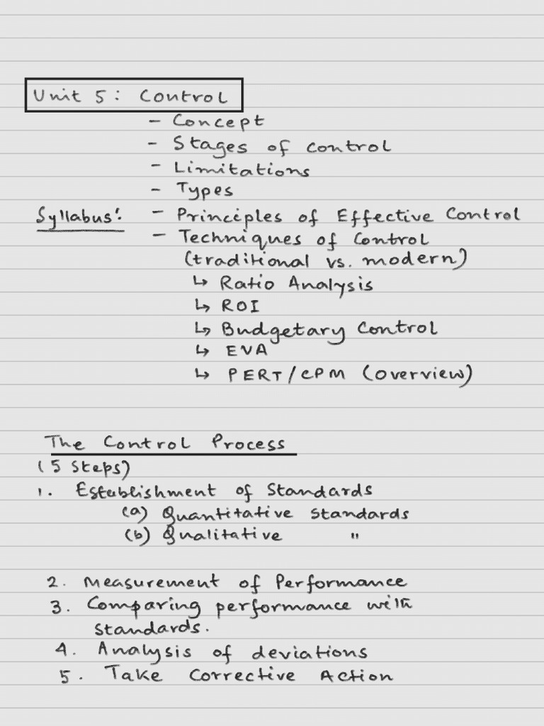 Control | PDF