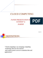 29896059 PPT on Cloud Computing