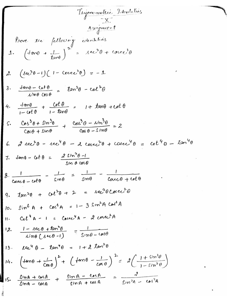 Trigo Assignment | PDF