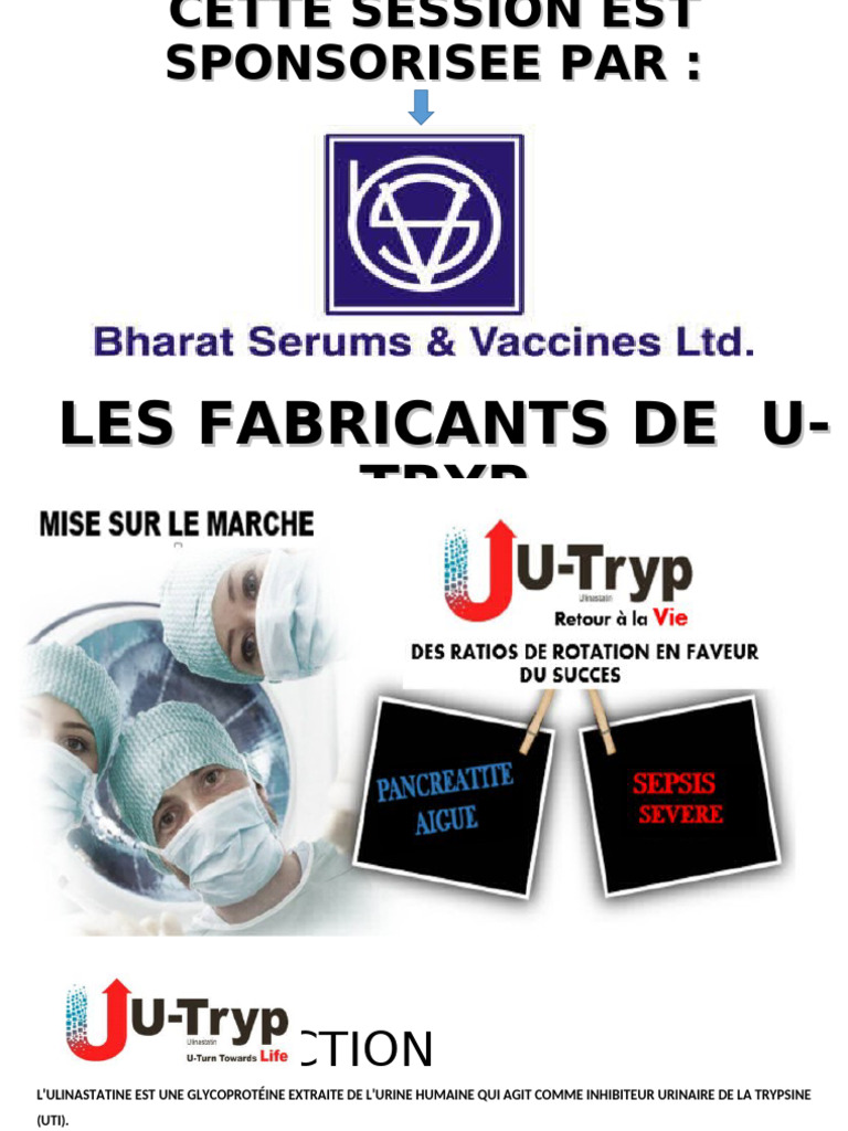 U-Tryp : Traitement du sepsis et inflammation | PDF | Macrophage ...