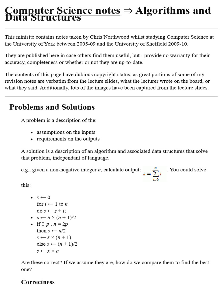 Computer Science Algorithms & Data Structures | PDF | Queue (Abstract ...