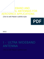 Uwb Conformal Aerospace Antennas
